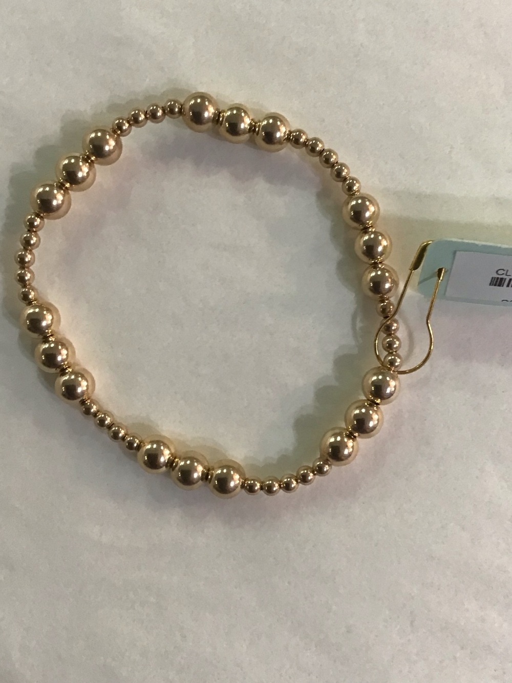 Enewton Joy Gold Beaded Bracelet 6 MM NWT